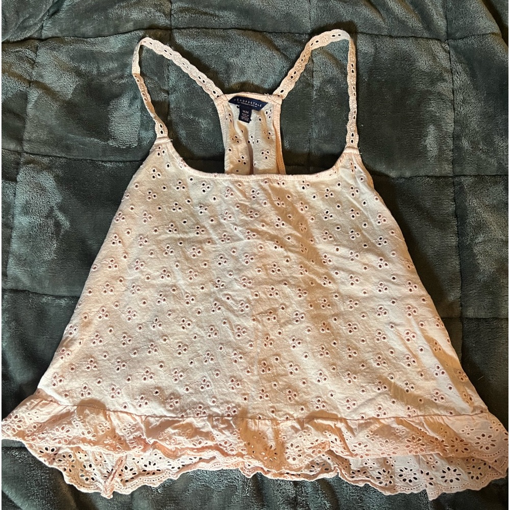 Aeropostale pink tank or cover up. Size -M